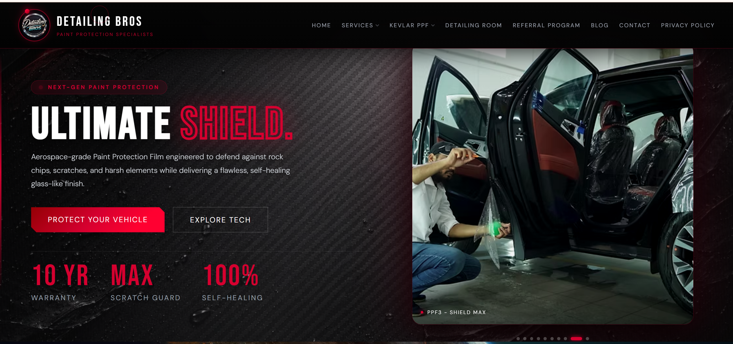 Detailing Bros - Premium Car Detailing Service Website